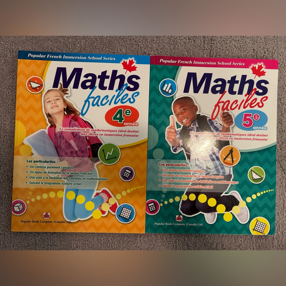 Maths Facts 4e and 5e Educational Books